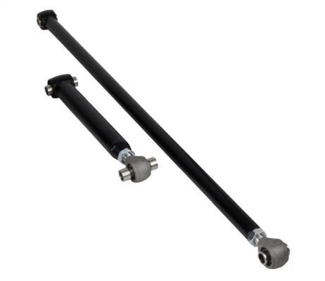 Rear Upper Strongarm And Panhard Bar Kit For 1967-1970 Impala 1 Adjustable Tubular Upper Control Arm W/ An R-Joint Rod End And 1 Adjustable Panhard Bar Powder Coated Satin Black Ridetech