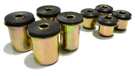 Front Delrin Control Arm Bushing Kit 1973-1987 C10 Delrin Bushings For Stock Upper And Lower Control Arms Ridetech