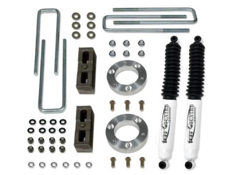 2 Inch Lift Kit 07-Up Silverado/Sierra 1500 w/Rear Lift Blocks and SX8000 Shocks Tuff Country