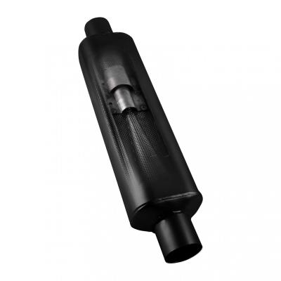 Super Hp-2 Muffler 409SS Super Hp-2 Muffler 409SS 2.50 Center In./ 2.50 Center Out Aggressive Sound Flowmaster