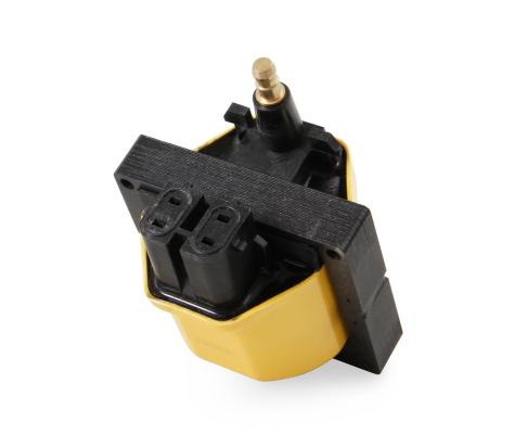 Ignition Coil Supercoil Remote Mount 1984-1995 GM Hei This GM Hei Remote Mount Coil Has A Maximum Voltage Of 48,000 Volts ACCEL