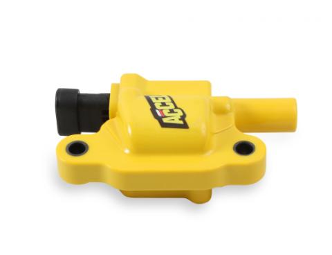 Ignition Coil Supercoil GM Ls2/Ls3/Ls7 Engines, Yellow, Individual Supercoil For GM Ls2, Ls3, And Ls7 ACCEL