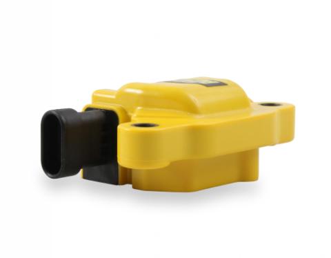 Ignition Coil Supercoil GM Ls2/Ls3/Ls7 Engines, Yellow, Individual Supercoil For GM Ls2, Ls3, And Ls7 ACCEL