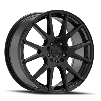 Aluminum Wheels 17x7.5 Intake 147B Black 40 Offset 5 on 110/5 on 115 Bolt Pattern 72.62 Bore Raceline