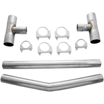 H-Pipe Kit Balance Pipe Kit For 2.50 Inch Tubing Flowmaster