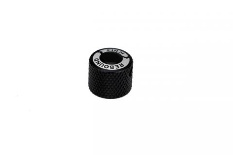 Short Rebound Knob For Ridetech HQ Shocks Aluminum Black Ridetech