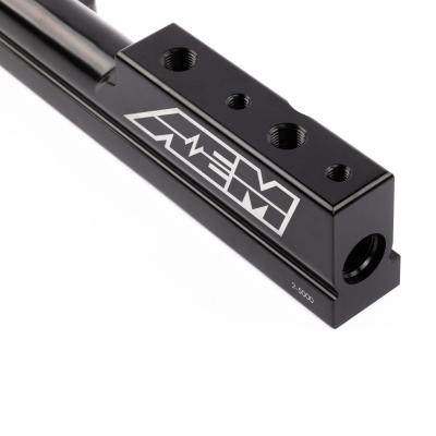 High Volume Fuel Rails Fits Acura B18B1, B18C1, and B18C5 Black AEM Electronics