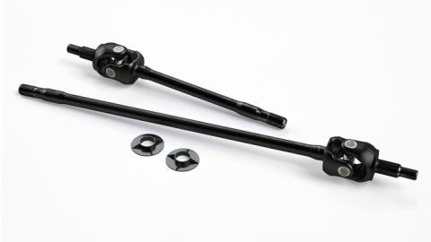 07-18 Wrangler JK Tera30 HD Front Axle Shaft Kit w/ Outer Stubs &amp; U-Joints 30-Spline TeraFlex