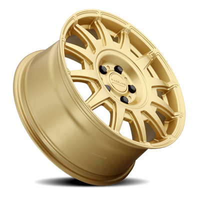Aluminum Wheels 15x7 Aero 401GD Gold Multi Spoke 15 Offset 5 on 100 Bolt Pattern 72.62 Bore Raceline