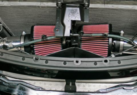 Infiniti G37/Q60 Air Intake Gen 3 Dual Ultra Long Tube Oil Filter For 08-13 Infiniti G37 14-15 Infiniti Q60 Stillen