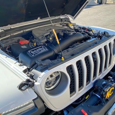 Ram-Air Intake System Oiled Filter for 18-24 Jeep Wrangler JL 3.6L and 20-24 Gladiator 3.6L Banks Power