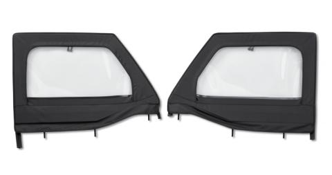 Element Upper Doors Jeep '20-26 Gladiator '18-26 Wrangler JL Front Black Diamond Bestop