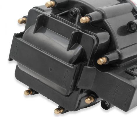 Performance Distributor Hei Chev V8 265-454 W/ Coil Replacement Hei Distributor, Direct Plug In With Oe Type Connectors, GM Hei Equipped Cars, Trucks (Pre-Computer). High Dielectric Strength Cap, Brass Male Towers ACCEL