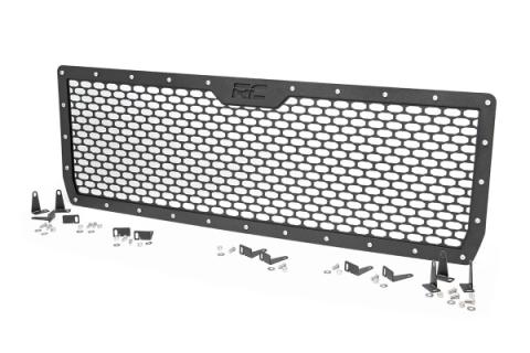 Sierra Mesh Grille 14-15 1500 Sierra Black Powdercoat Stainless Steel Hardware Rough Country