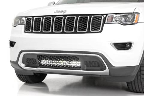 Jeep 20 Inch LED Bumper Kit Black Series 11-20 WK2 Grand Cherokee Rough Country