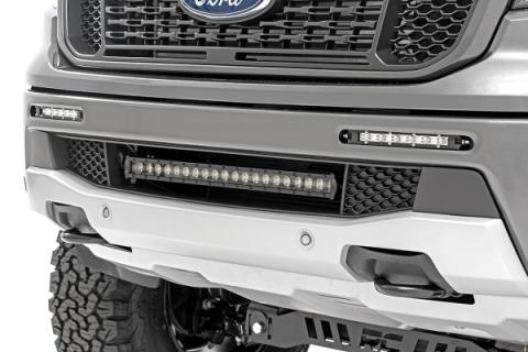 Ford 20 Inch LED Bumper Kit Black-Series 19-20 Ranger Rough Country