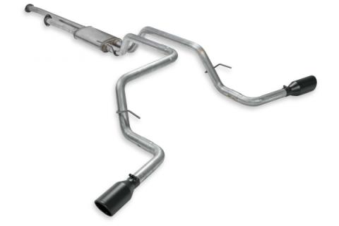 Flow Fx Cat-Back Exhaust System 2009-2021 Toyota Tundra With 4.0L, 4.6L, 4.7L Or 5.7L Engine, 2/4 Wheel Drive Flow Fx Stainless Steel Cat-Back Exhaust System Aggressive To Moderate Sound Flowmaster