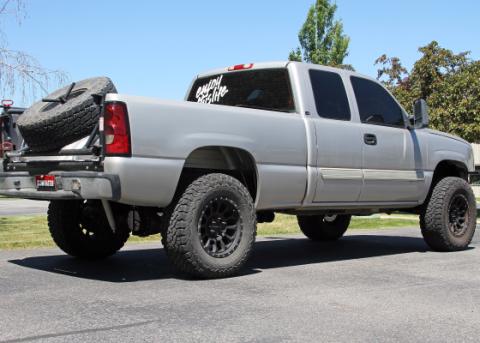 Flow Fx Cat-Back Exhaust System Fits 1999-2006 GM 1500 (2007 1500 Classic) 4.3, 4.8, 5.3-Liter, Flow Fx Cat-Back, Dual Same Side Out Exit, Stainless Steel Exhaust System Flowmaster
