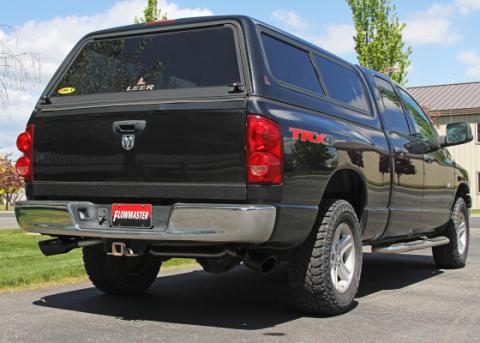 Flow Fx Cat-Back Exhaust System Fits 2006-2008 Dodge Ram 1500 5.7-Liter Cat-Back, Dual Side Exit, Stainless Steel Exhaust System Flowmaster