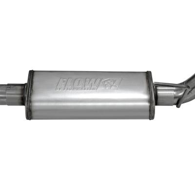 Flow Fx Cat-Back Exhaust System Fits 2021-2025 Ford F-150 2.7, 3.5, 5.0-Liter, Flow Fx Cat-Back 3.00-Inch Stainless Steel Exhaust System, Single Out Side Exit Flowmaster