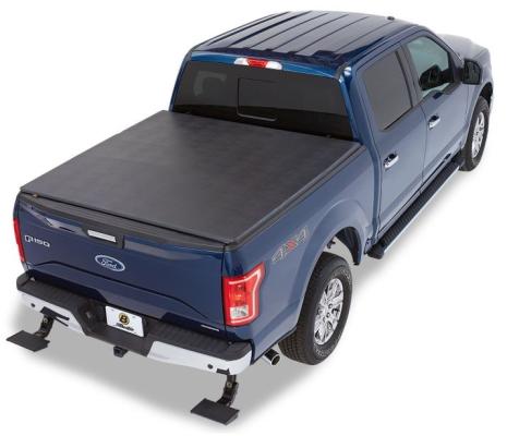 TrekStep Truck Bed Step Rear Mount For Ford 2015-2024 F-150 Black Bestop