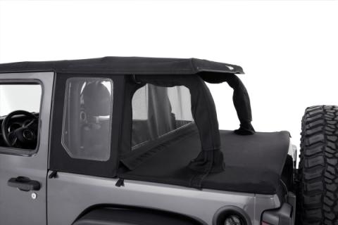 Halftop Conversion Kit Jeep '18-26 Wrangler JL 2-Door Black Diamond Bestop