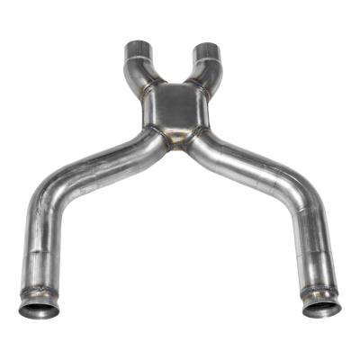 Scavenger Series X-Pipe Kit X-Pipe For 2011-2014 Mustang Gt. 3.0 Inch Stainless Steel Tubing Flowmaster