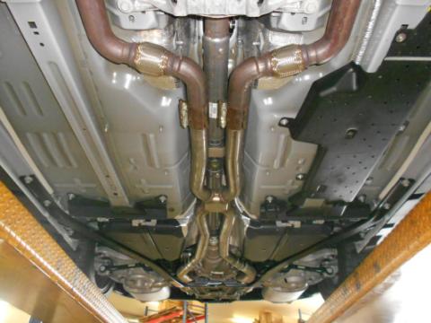 Scavenger X-Pipe No Resonator Kit Fits 2015-2017 Ford Mustang Coupes And Convertibles With The 3.7L Engine Flowmaster