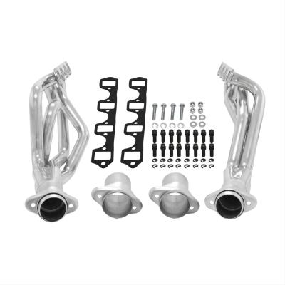 Scavenger Series Elite Header Fits 1964-1973 Mustang, 289-302 Sb Engine, V8, Long Tube Headers, 1-3/4 Inch Primary, 3 Inch Ball-Flange Collector, 16 Gauge Tubing, 3/8 Inch Flange, Silver Ceramic Coating, 409S Stainless Steel Flowmaster