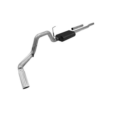 Force Ii Cat-Back Exhaust System Fits 2004-2008 Ford F-150 &amp; Lincoln Mark Lt Trucks With 4.6L Or 5.4L Engine Mild Sound Flowmaster