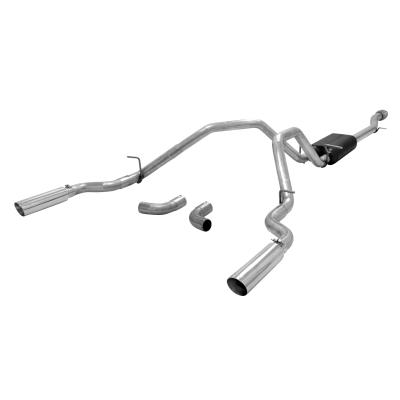 Force Ii Cat-Back Exhaust System 2014-2019* (*Classic Body) Silverado/Sierra 1500 4.3L &amp; 5.3L Engines Moderate Sound Flowmaster