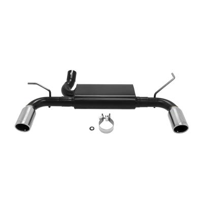 Force Ii Axle-Back Exhaust System Fits 2007-2011 Jeep Wrangler 2 Door And 4 Door With 3.8L Engine Moderate Sound Flowmaster