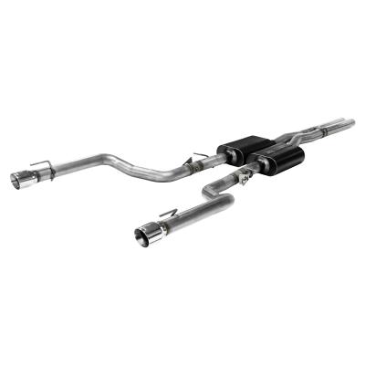 American Thunder Cat-Back Exhaust System 2015-2023 Dodge Charger Srt 392, R/T Scat Pack Models With 6.4L Engine, And Hellcat With 6.2L Engine Retains Factory Mds Valve Function Aggressive To Moderate Sound Flowmaster