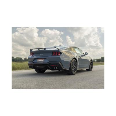 American Thunder Axle-Back Exhaust System Fits 2024-2026 Ford Mustang Gt 5.0-Liter And Ecoboost 2.3L, American Thunder Axle-Back 3.0-Inch Stainless Steel Exhaust System, 4.0-Inch Dual Polished Tips Flowmaster