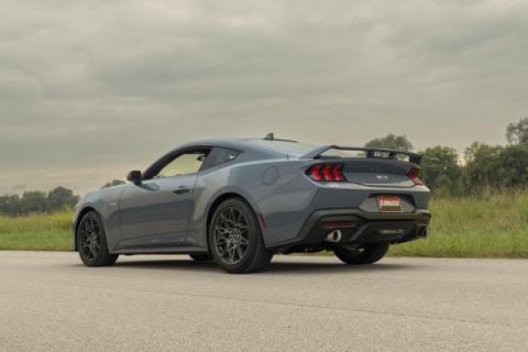 Outlaw Axle-Back Exhaust System Fits 2024-2026 Ford Mustang Gt 5.0-Liter And Ecoboost 2.3-Liter, Outlaw Axle-Back 3.00-Inch Stainless Steel Exhaust System, 4.00-Inch Polished Tips With No Valves Flowmaster