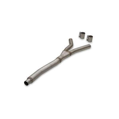 Scavenger Y-Pipe Kit Fits 2024-2026 Ford Mustang 2.3-Liter Ecoboost Engines, Stainless Steel Scavenger Y-Pipe Flowmaster