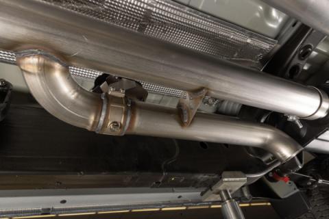 American Thunder Cat-Back Exhaust System Fits 2024-2026 GM 1500 6.2-Liter, American Thunder Cat-Back Exhaust System, With Active Valve, 409 Stainless Steel Flowmaster