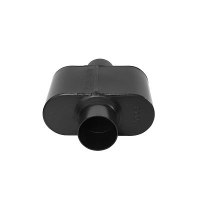 Super 10 Series Chambered Muffler Super 10 Series Stainless Steel- 3.00 Center In 3.00 Center Out Aggressive Sound Flowmaster