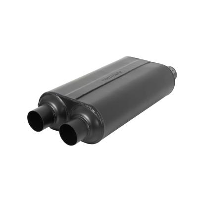 50 Series Hd Chambered Muffler 50 H.D. Stainless Steel 2.50 Dual In 2.50 Dual Out Moderate Sound Flowmaster