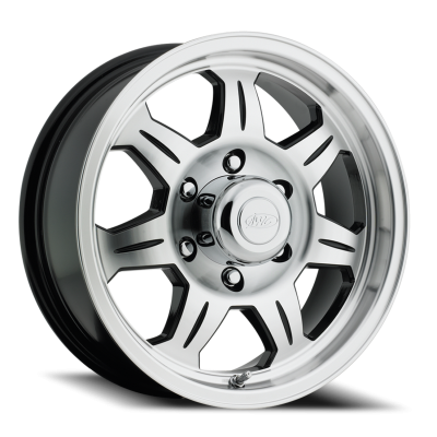 Aluminum Wheels 12x4 Element Trailer 870 Machined Face Black 0 Offset 4 on 101.6 Bolt Pattern 71.63 Bore Raceline