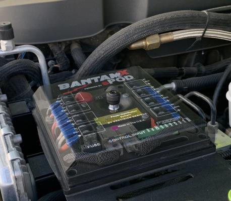 BantamX w/ Red LED Switch panel for JK 2007-2008