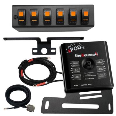 SourceLT w/ Amber LED Switch panel for JK 2007-2008