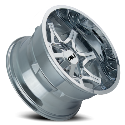 Cast Aluminum Wheels Obnoxious 9107 CH 20x9 Chrome 5 On 127/5 On139.7 Bolt Pattern 0 Offset Cali Offroad Wheels
