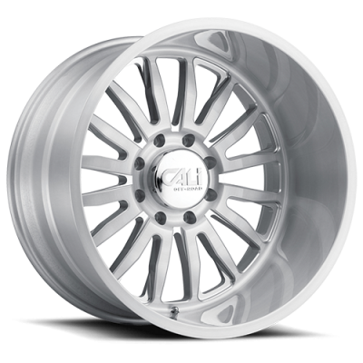 Cast Aluminum Wheels Summit 9110 SL 20x9 Brushed Brushed Silver 5 On 139.7 Bolt Pattern 0 Offset Cali Offroad Wheels