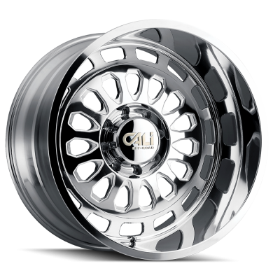 Cast Aluminum Wheels Paradox 9113 PO 20x10 Milled Spokes Polished 6 On 135 Bolt Pattern -25 Offset Cali Offroad Wheels