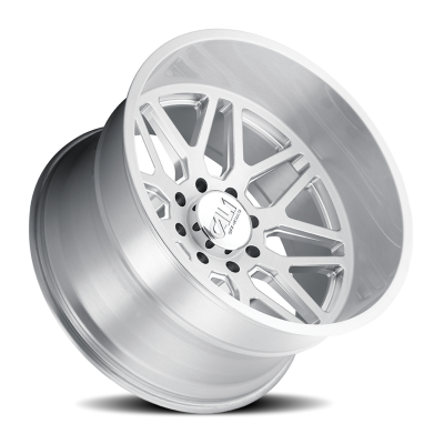 Cast Aluminum Wheels Invader 9115 BGC 22x12 Brushed Brushed 6 On 135 Bolt Pattern -51 Offset Cali Offroad Wheels