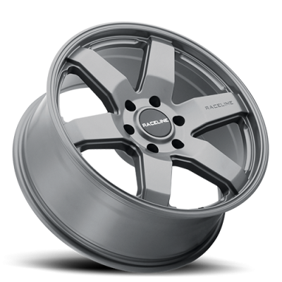 Aluminum Wheels 18x8 Addict 942GS Greystone Gray Multi Spoke 15 Offset 6 on 139.7 Bolt Pattern 106.1 Bore Raceline