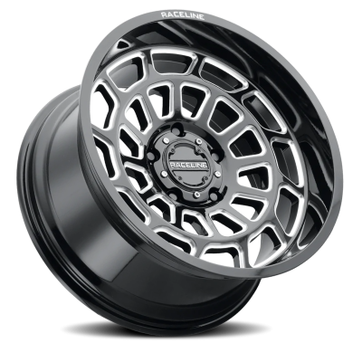 Aluminum Wheels 20x10 Warp 955M Milled Gloss Black -19 Offset 5 on 127 Bolt Pattern 78.1 Bore Raceline