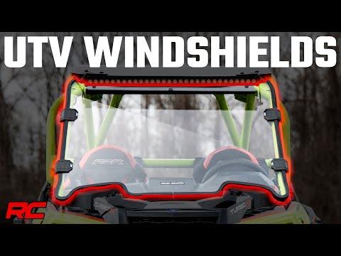 Full Windshield Scratch Resistant 11-20 Can-Am Commander 4WD Rough Country