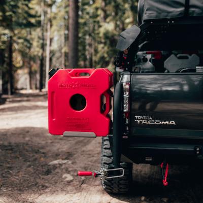 RotopaX Carrier for Dual Swing Out Rear Bumper with DLX T-Handle for 05-15 Toyota Tacoma All Pro Off Road